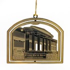 ETOWAH COUNTY (Alabama) Vintage 2004 Gold Christmas Ornament - Gadsden School