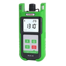 Optic Fiber Light Source KLS-35-M FTTx Fiber Cable Test Tools 850/1300nm w/FC SC