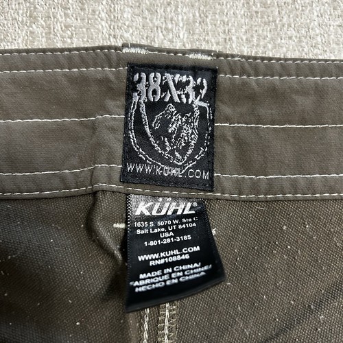 Kühl Born In The Mountains Lightweight Nylon Spandex Khaki Pants Men’s W38 L32 - Picture 5 of 9