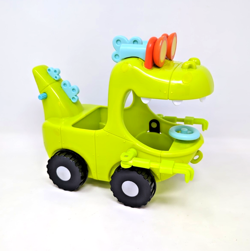 The Rugrats Movie! Reptar 8” Wagon Toy Mattel 1998 tested works fast shipping - 第 1/5 張圖片