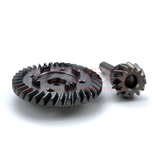 VITAVON HD Steel Rear Diff Spiral Cut Ring&Pinion Gear For Traxxas MAXX 1/10 - Picture 5 of 7