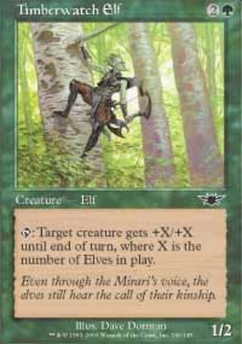 *MRM* ENGLISH Elfe Gardebois - Timberwatch Elf MTG LGN - 第 1/1 張圖片