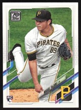 2021 Topps Miguel Yajure RC #612 Pittsburgh Pirates
