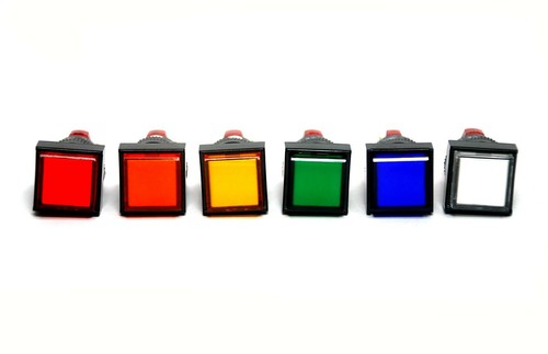 1pc DECA Socket type Push button Switch P16LMS1-1ab SPST Momentary Lamp= 24V 12V - Picture 4 of 8