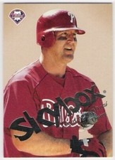 JIM THOME 2004 Skybox Autographics Card #42 PHILADELPHIA PHILLIES Baseball