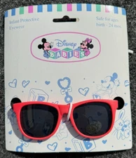 Disney Store Authentic Baby Sunglasses 100% UV Protection - Red/Blue