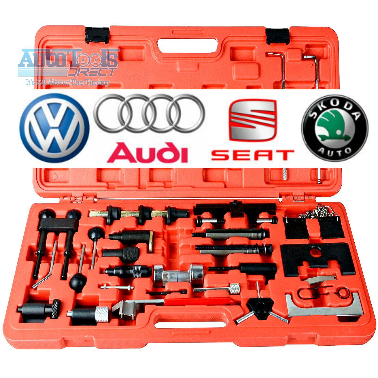 New Engine Timing Cam Belt Chain Tool Kit VAG Master Skoda Seat