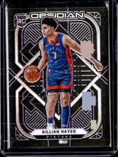 KILLIAN HAYES 2020 OBSIDIAN **PURPLE** ROOKIE RC /99  !! SP 🔥🔥 PISTONS