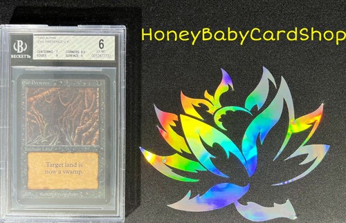 MTG Limited Edition Alpha 1993 Evil Presence BGS 6.0 EX/MT Old School 93/94 - Picture 4 of 6