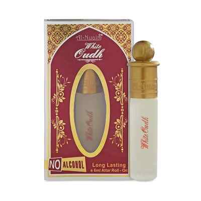Attar Al-Nuaim Silver Series Noora 20ml - Parfum à L'huile Concentré Sans Alcool - Rouleau Applicateur