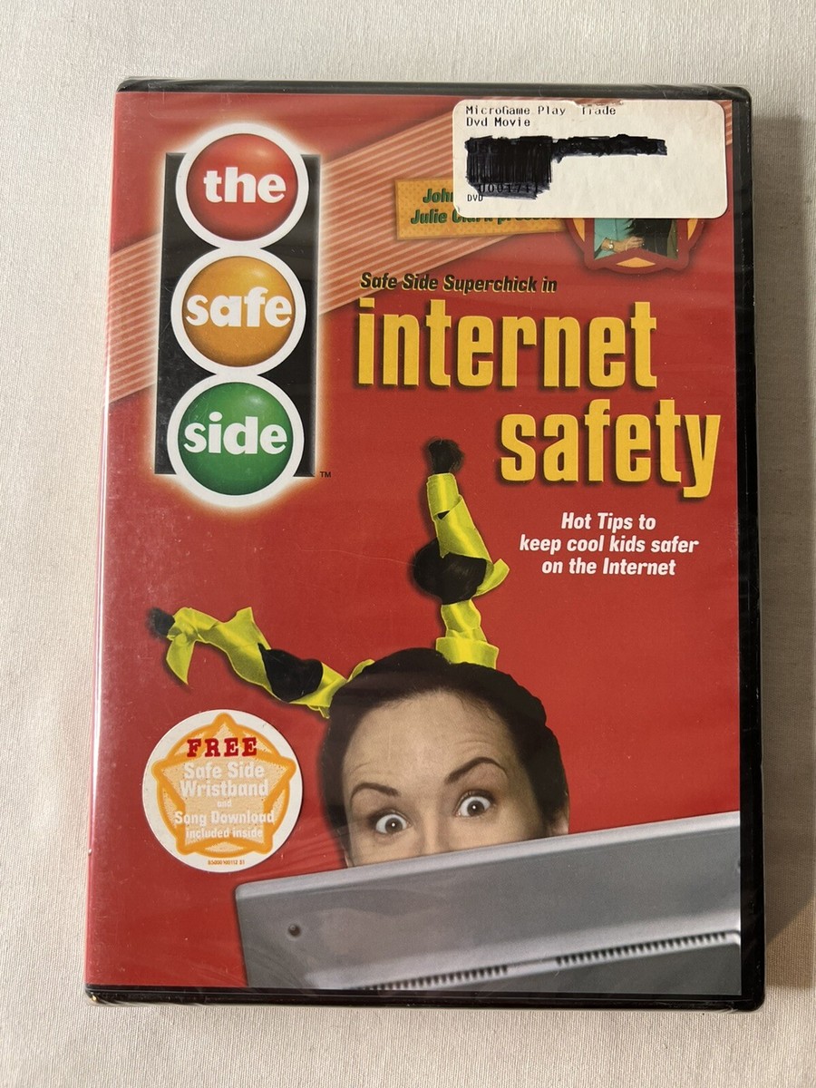 The Safe Side Superchick In Internet Safety DVD New Sealed