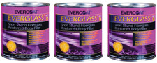 Evercoat Everglass Short Strand Fiberglass Reinforced Filler 3 Pack 