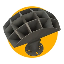 M1510 Multicell Horn 10"/15 (PAIR) -500Hz for 1" drivers, 1:3/8 Altec/JBL- 3D