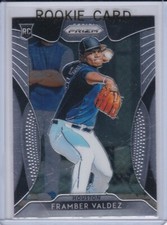 FRAMBER VALDEZ ROOKIE CARD 2019 Panini PRIZM RC Houston Astros Baseball MINT!