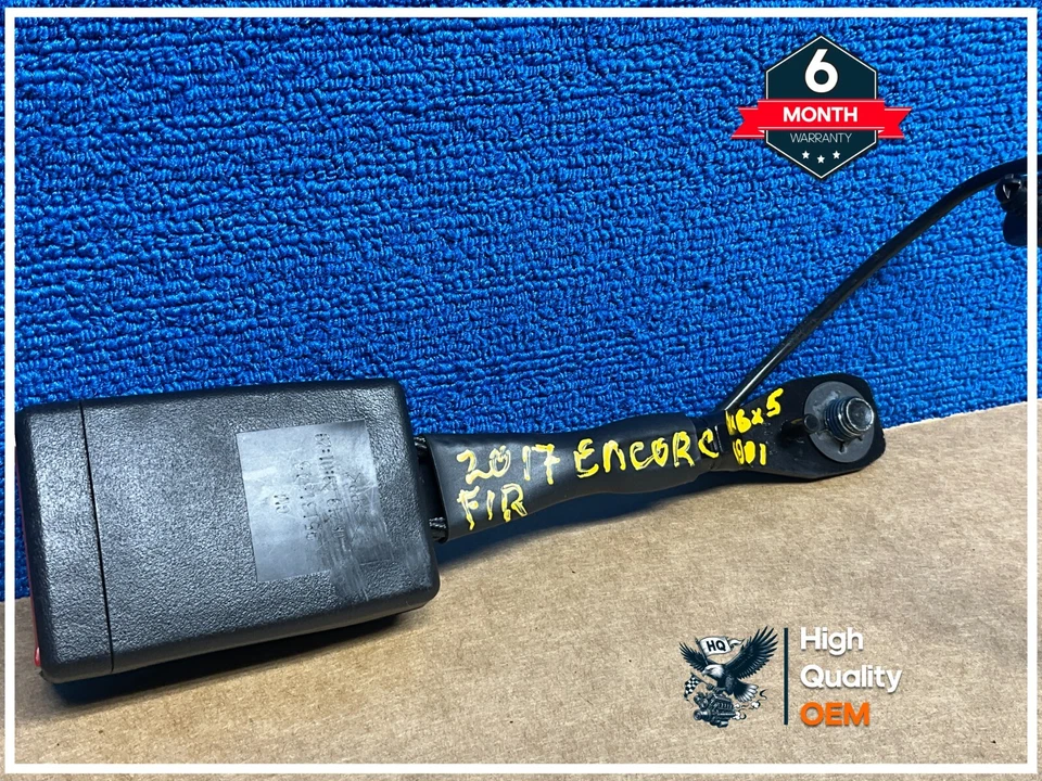 Buick Encore 2017-2019 cinturón de seguridad delantero derecho lado pasajero hebilla de cierre OEM Foto 4 de 4