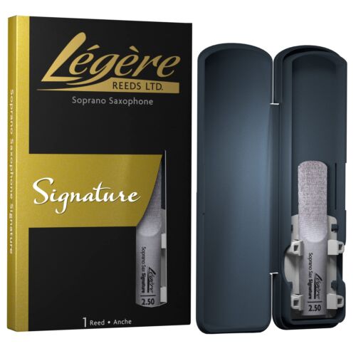 Legere Ssg2.50 Signature Soprano Saxophone Reed 2 1/2 SSG250 - 第 1/5 張圖片