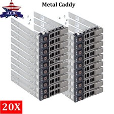 20pcs for Dell 2.5" HDD Tray Caddy PowerEdge R720 R720XD R820 R920 G176J 0G176J
