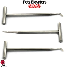 Dental Surgical Root Tip Extraction Potts Elevator Dentist Tooth Removal Surgery