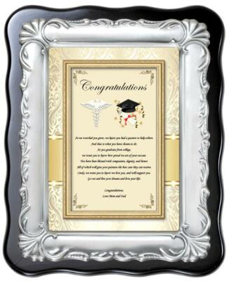 Medical School Graduation Plaque