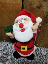 Rockin Christmas Twisters Santa Claus Singing Moving Plush DOES NOT MOVE 