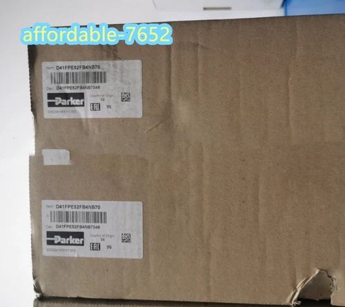 D41FPE52FB4NB70 Parker Proportional valve D41FPE52FB4NB70 Brand New fast ship