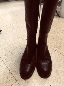 ladies black leather dress boots