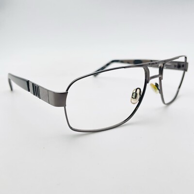 SPECSAVERS Brille GUNMETAL GREY SQUARE Brillengestell MOD: ABGERIEBEN