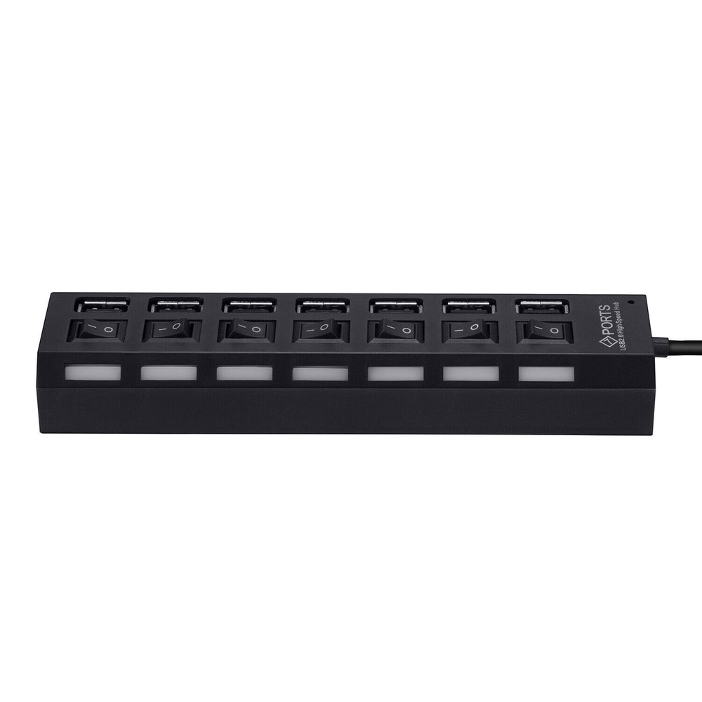 6-Port USB Fast Charging Station - Wall & Desktop Power Hub