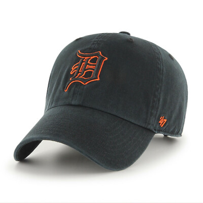 MLB Detroit Tigers Cap Basecap Baseballcap cleanup schwarz 191119989437 Kappe