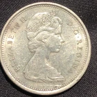 1966 Canada 25 Cents Silver Coin - AU (About Uncirculated) condition