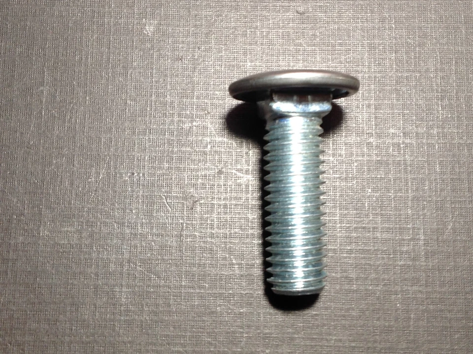 4 piezas 7/16-14 x 1-3/8" acero inoxidable tapado cabeza parachoques pernos tuercas arandelas Chevy Foto 4 de 4