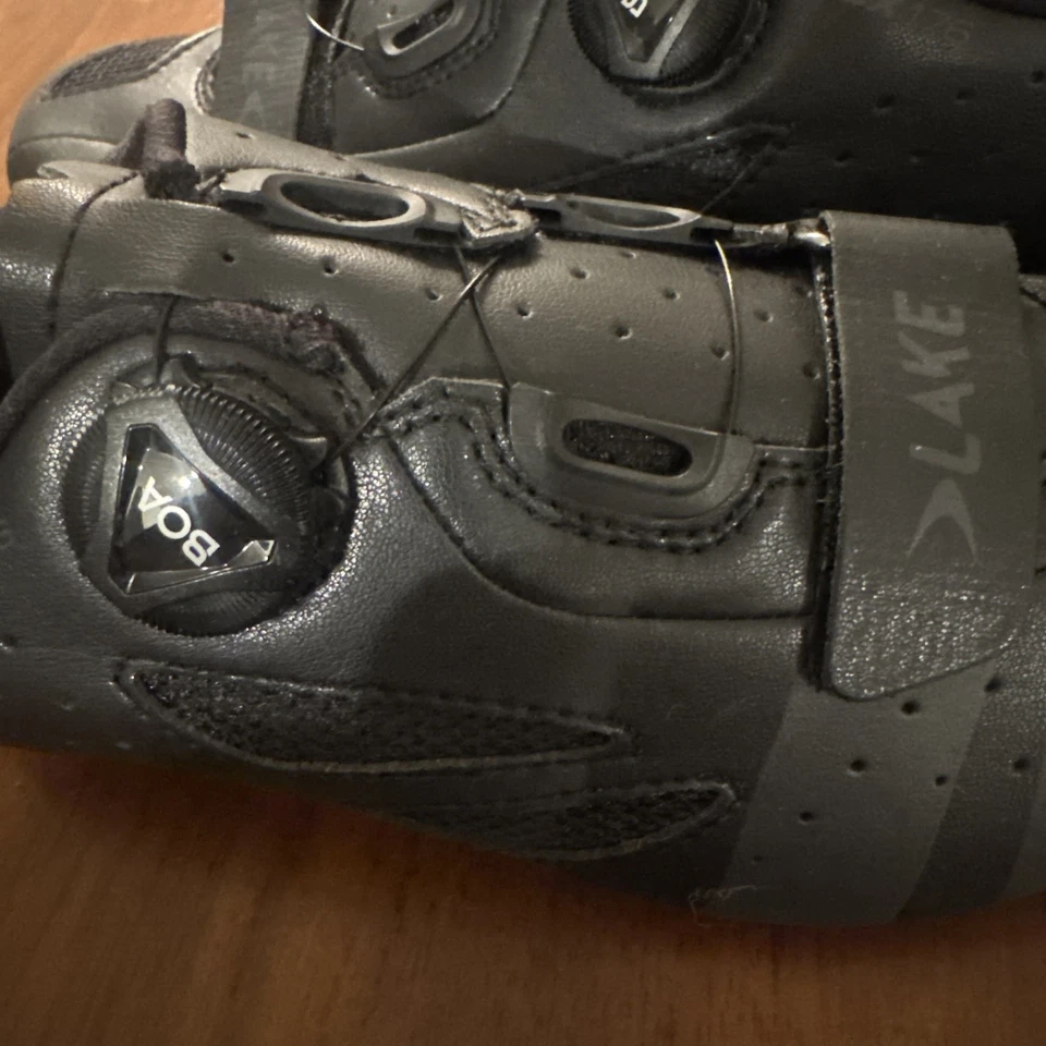 Lake Cycling CX 176 42/9.5 Zapatos de Ciclismo para Hombres Bicicleta de Carretera - Nuevos con Caja  Foto 3 de 4