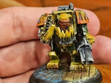 Warhammer 40k ORKS Ork Meganob Painted METAL OOP X1 JQ268