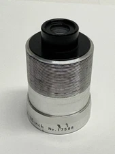 VINTAGE Sankor 16mm Projector Lens F.L. 38mm fast F1.6 Used Made in Japan