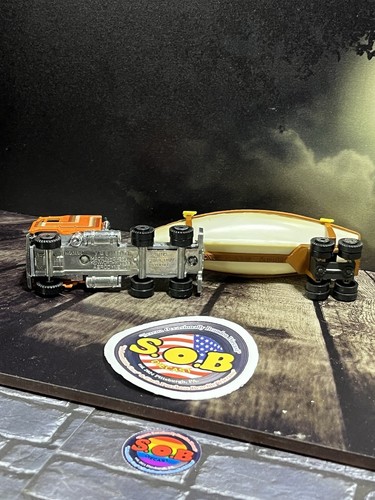 YatMing Kenworth HK100 COE Aerodyne 108 Semi HO Scale Yacht Trailer USED EX Cond - Picture 10 of 12