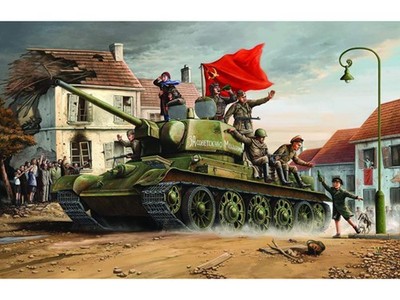 Trumpeter 00903 1/16 T-34-76 Medium Tank Type 1943 model kit