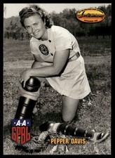 Pepper Davis 1993 Ted Williams #118 Grand Rapids Chicks