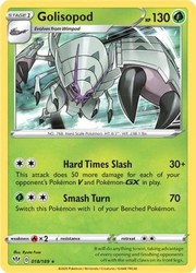 Golisopod 018/189 Darkness Ablaze Reverse Holo
