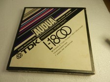 TDK AUDUA L-1800 HIGH OUTPUT 7" 1800' RECORDING TAPE