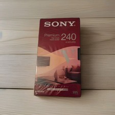 Sony Premium 240 VHS 4 Hours / High Grade & Q...