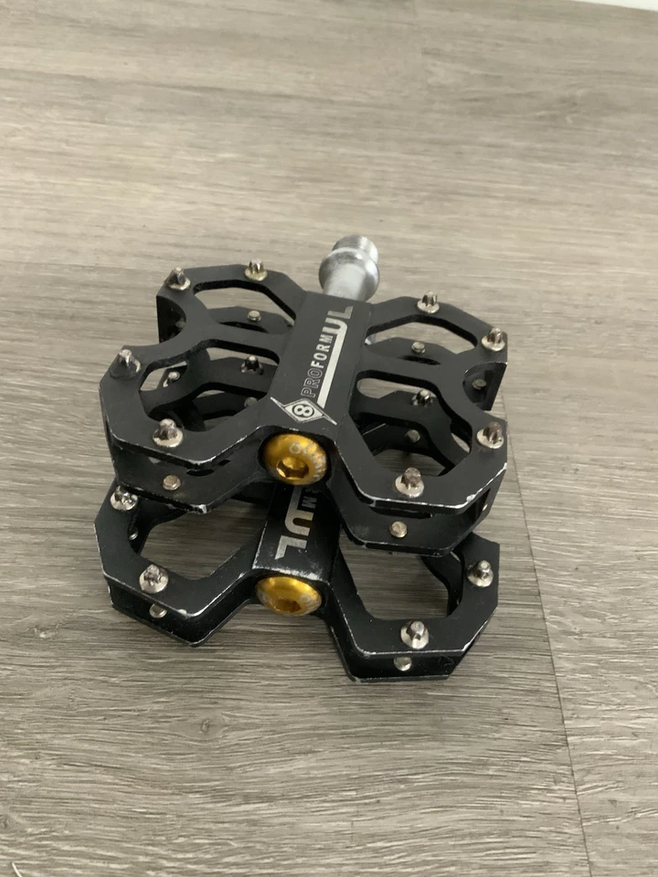 PEDALES PLATAFORMA ORIGIN8 PRO-FORM 90 MM X 70 MM NEGRO 248 GRAMOS Foto 3 de 4