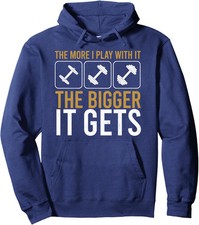 Muscles Get Bigger Bodybuilding Gym Workout Unisex Hooded Sweatshirt