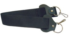 Viking BANJO STRAP. Black webbing with metal clips. FITS ALL! From Hobgoblin