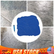 Concrete Floor Stamp Mold Concrete Seamless Stamp Mat Cement Texture Stone Slate