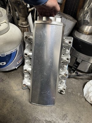 Aluminum Low Profile Intake Manifold Angled 102mm LS1 LS2 LS6 4.8L 5.3L 5.7L