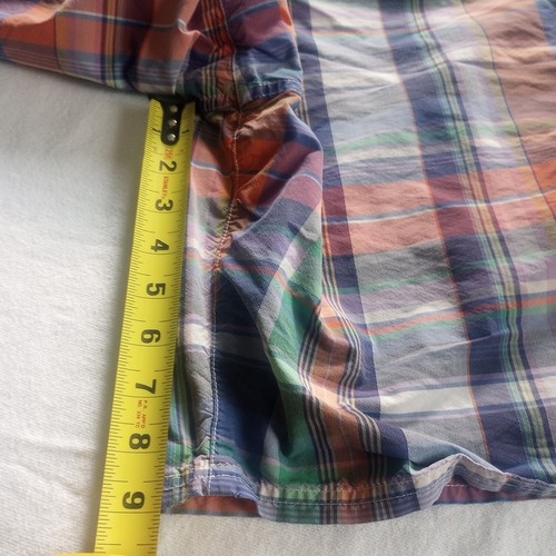 Polo Ralph Lauren Swimwear Swim Trunks Mens Medium Board Shorts Plaid Vtg - Picture 8 of 9