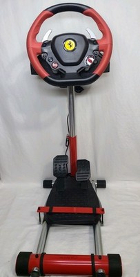 Thrustmaster Ferrari 458 Spider Racing Wheel for Xbox PC USB TESTED WORKING