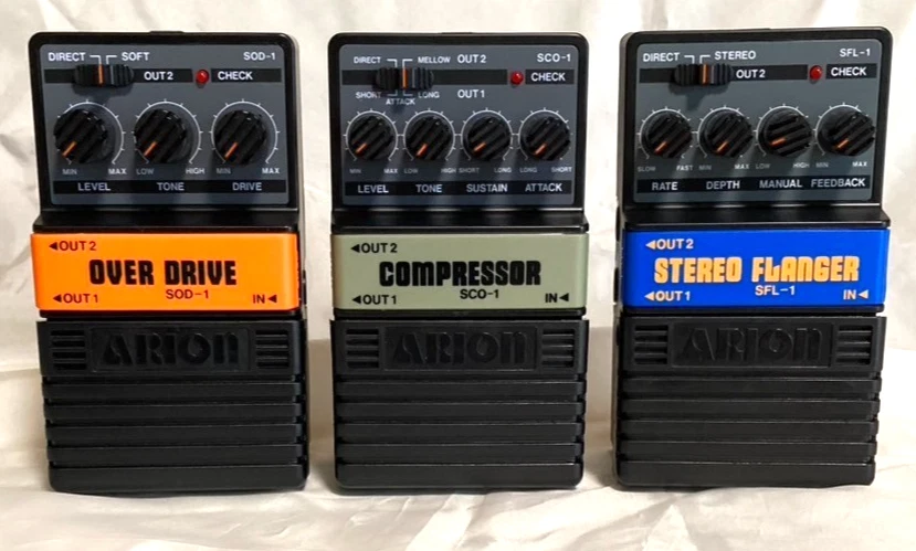 NOS Arion SOD-1 SCO-1 SFL-1 吉他效果器 日本 免运费 — 第 2/4 张图片
