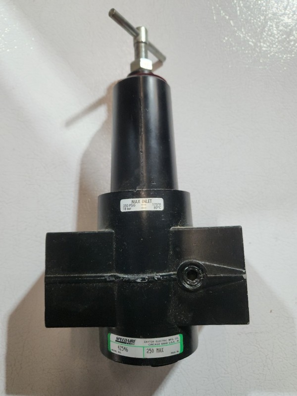 SPEEDAIRE 4Z546 REGULATOR W/ T HANDLE 250PSI 1" NPT