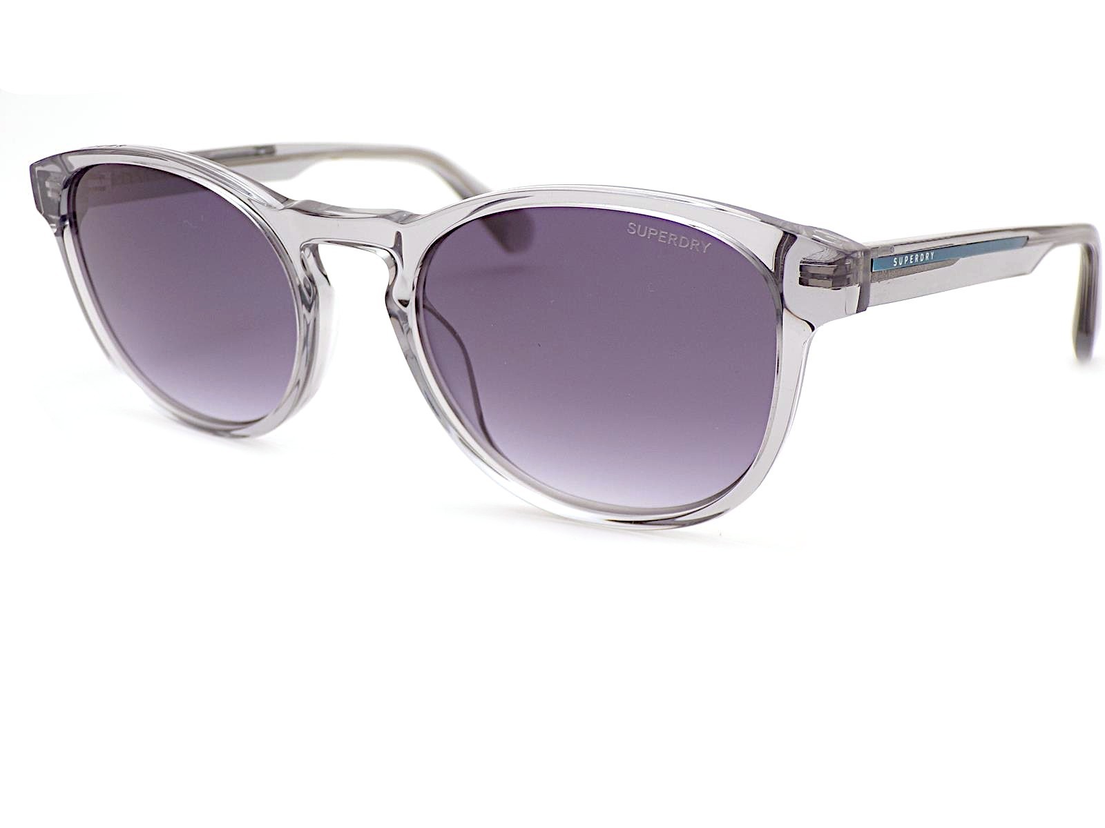 Superdry SDS 5030 Sunglasses Crystal Grey with Smoke Grey Gradient Lenses 108